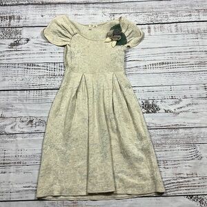 Moth Anthropologie wool blend cap sleeve dress size xs